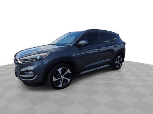 Coliseum Gray 2018 Hyundai TUCSON Limited