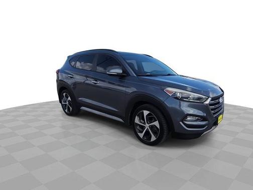 Coliseum Gray 2018 Hyundai TUCSON Limited