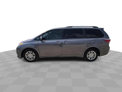 Predawn Gray Mica 2017 Toyota Sienna XLE Premium