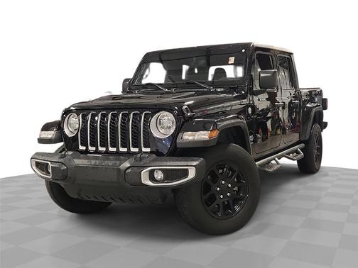Black Clearcoat 2023 Jeep Gladiator Overland