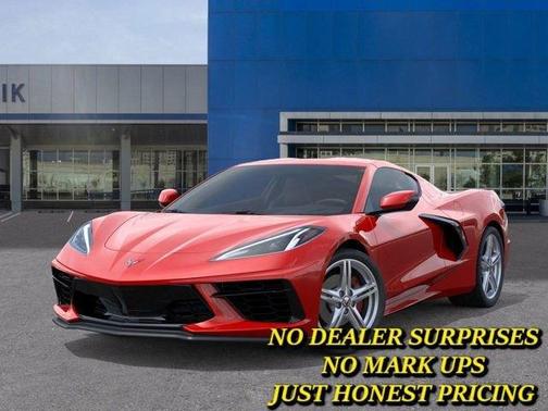 Red 2026 Chevrolet Corvette Stingray w/1LT