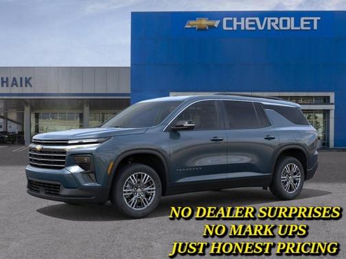 Blue 2026 Chevrolet Traverse LT