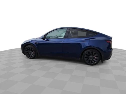 Blue 2024 Tesla Model Y Performance