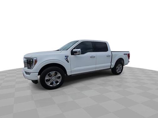 White Metallic 2021 Ford F-150 Platinum