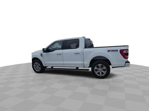 White Metallic 2021 Ford F-150 Platinum