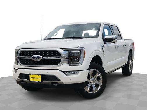 White Metallic 2021 Ford F-150 Platinum