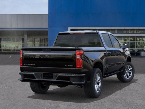 Black 2026 Chevrolet Silverado 1500 Custom