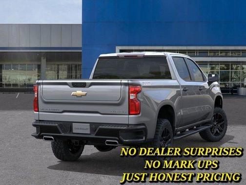 Gray 2026 Chevrolet Silverado 1500 Custom Trail Boss