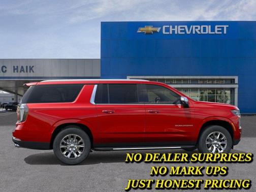 Red 2026 Chevrolet Suburban Premier