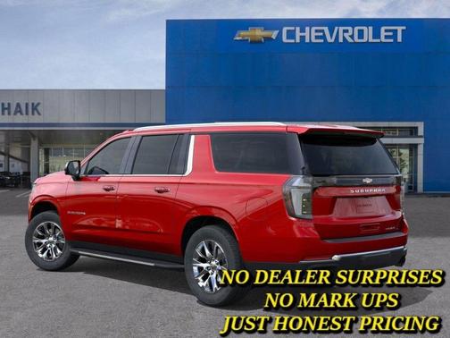Red 2026 Chevrolet Suburban Premier