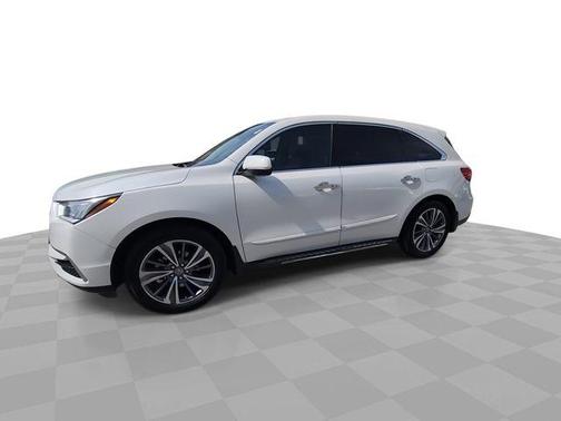 White Diamond Pearl 2017 Acura MDX 3.5L w/Technology Package