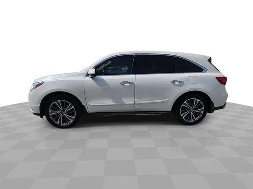 White Diamond Pearl 2017 Acura MDX 3.5L w/Technology Package