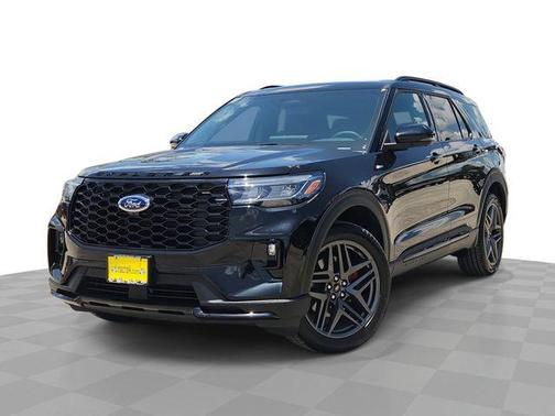 Black Metallic 2026 Ford Explorer ST-Line