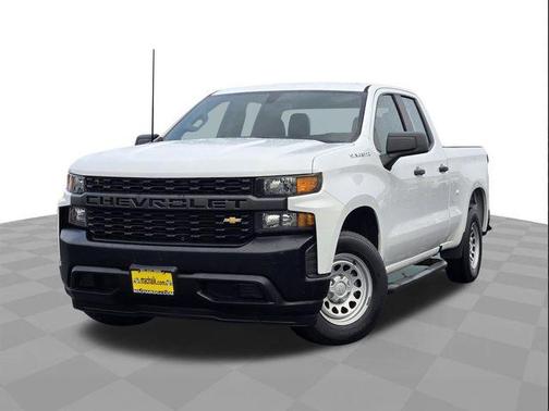 Summit White 2021 Chevrolet Silverado 1500 WT