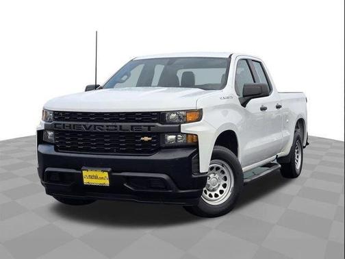 Summit White 2021 Chevrolet Silverado 1500 WT
