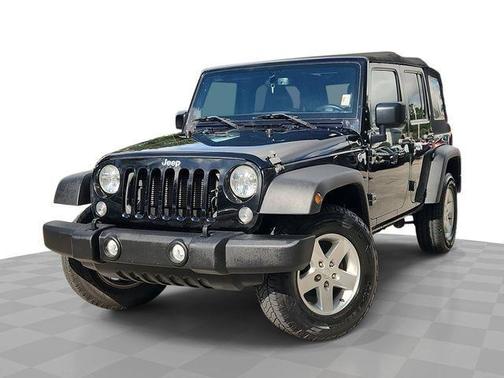 Black Clearcoat 2015 Jeep Wrangler Unlimited Sport