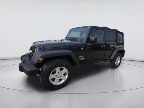 Black Clearcoat 2015 Jeep Wrangler Unlimited Sport