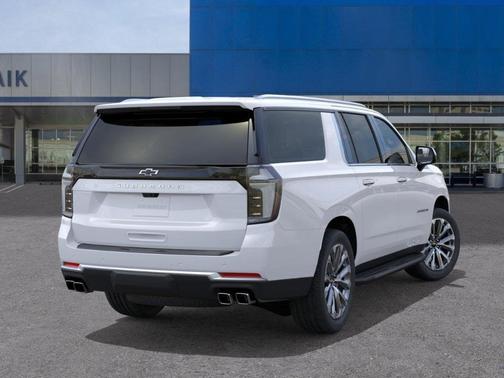 Polar White 2026 Chevrolet Suburban High Country