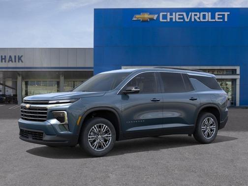 Lakeshore Blue Metallic 2026 Chevrolet Traverse LT