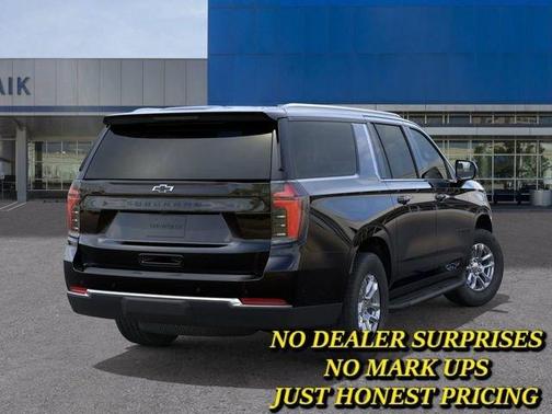 Black 2026 Chevrolet Suburban LS
