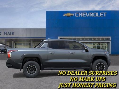 Gray 2026 Chevrolet Silverado EV Trail Boss