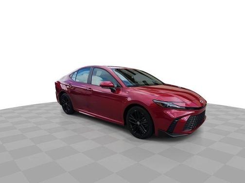 Red 2025 Toyota Camry SE
