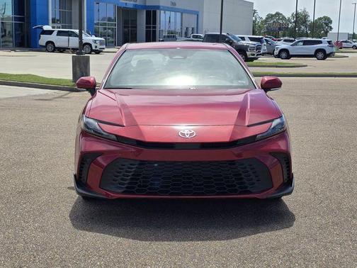 Red 2025 Toyota Camry SE