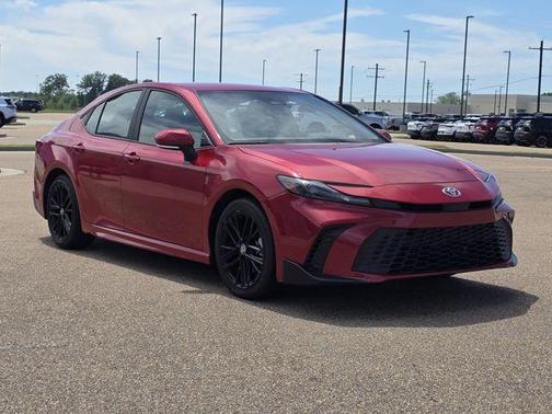 Red 2025 Toyota Camry SE