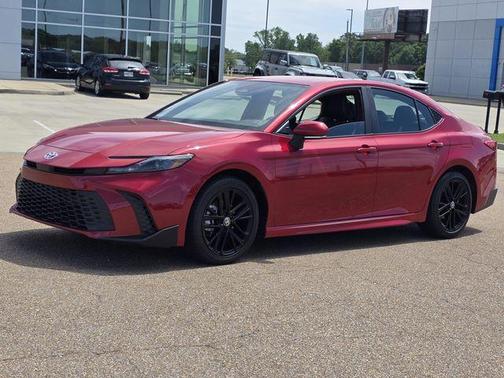 Red 2025 Toyota Camry SE