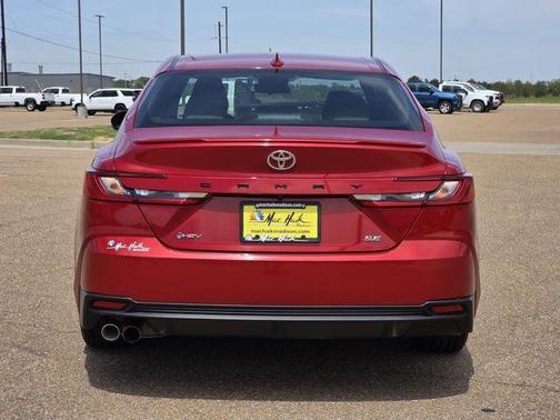 Red 2025 Toyota Camry SE