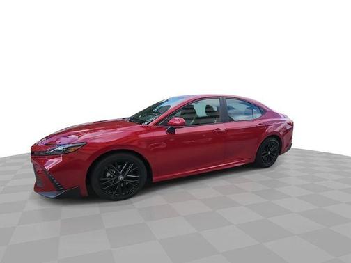 Red 2025 Toyota Camry SE