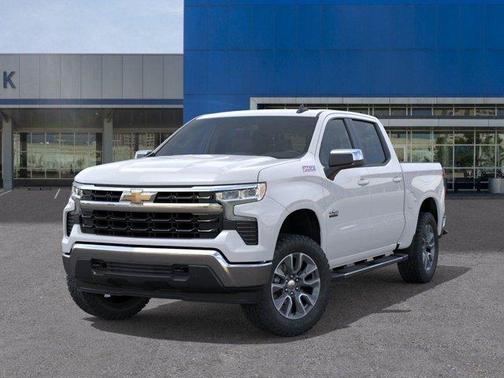 Summit White 2026 Chevrolet Silverado 1500 LT
