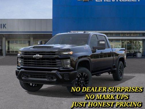 Black 2026 Chevrolet Silverado 2500 Custom