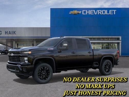 Black 2026 Chevrolet Silverado 2500 Custom
