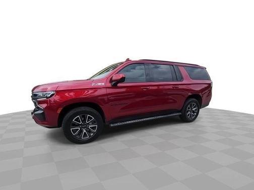 Cherry Red Tintcoat 2021 Chevrolet Suburban Z71