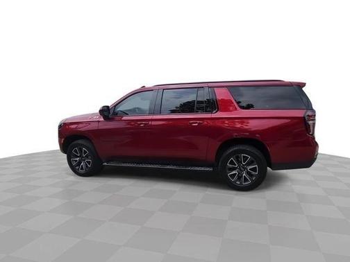 Cherry Red Tintcoat 2021 Chevrolet Suburban Z71