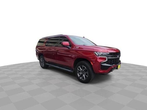 Cherry Red Tintcoat 2021 Chevrolet Suburban Z71