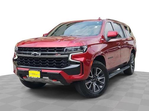 Cherry Red Tintcoat 2021 Chevrolet Suburban Z71