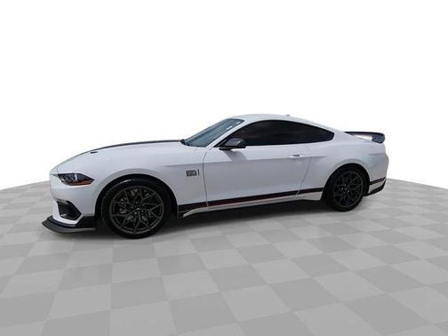 Oxford White 2022 Ford Mustang Mach 1