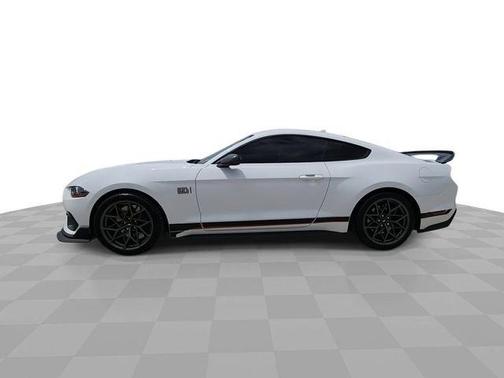 Oxford White 2022 Ford Mustang Mach 1