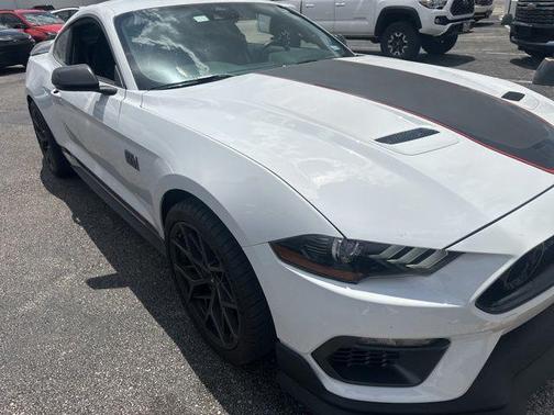 Oxford White 2022 Ford Mustang Mach 1