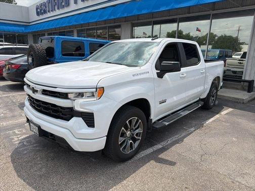 Summit White 2023 Chevrolet Silverado 1500 RST