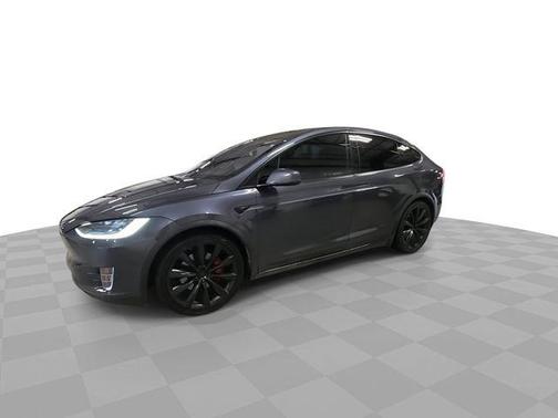 Gray 2018 Tesla Model X P100D