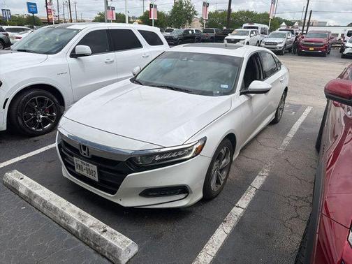 Platinum White Pearl 2020 Honda Accord EX 1.5T