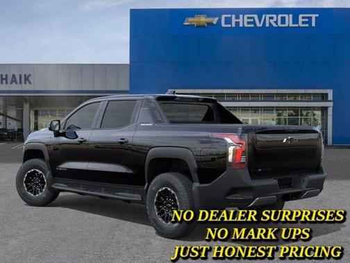 Black 2026 Chevrolet Silverado EV Trail Boss