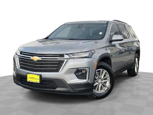 Sterling Gray Metallic 2023 Chevrolet Traverse LT Cloth