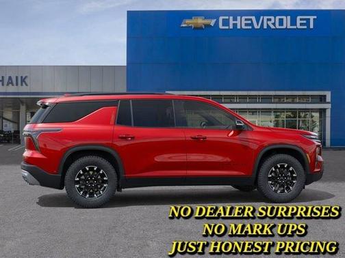 Red 2026 Chevrolet Traverse Z71