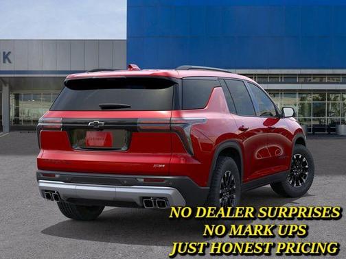 Red 2026 Chevrolet Traverse Z71