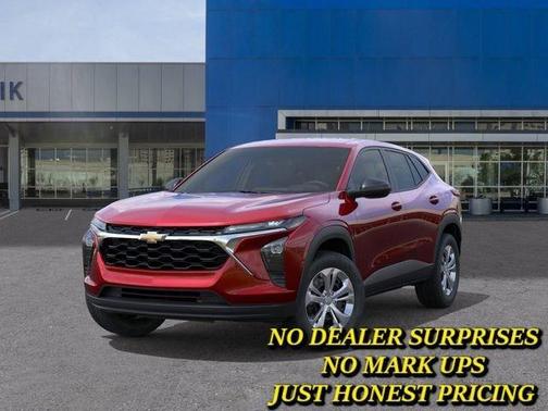 Red 2026 Chevrolet Trax LS