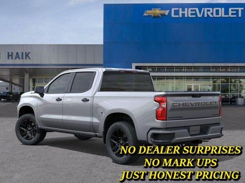 Sterling Gray Metallic 2026 Chevrolet Silverado 1500 Custom